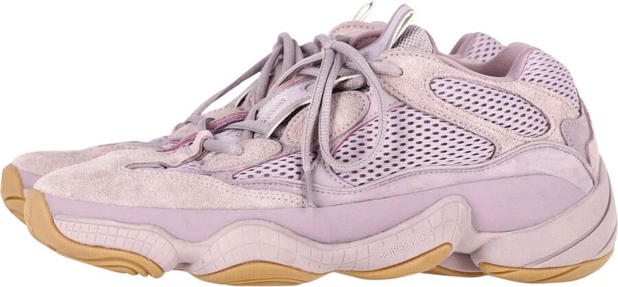 Yeezy Adidas x 500 Soft Vision sneakers in pastelpaars suède