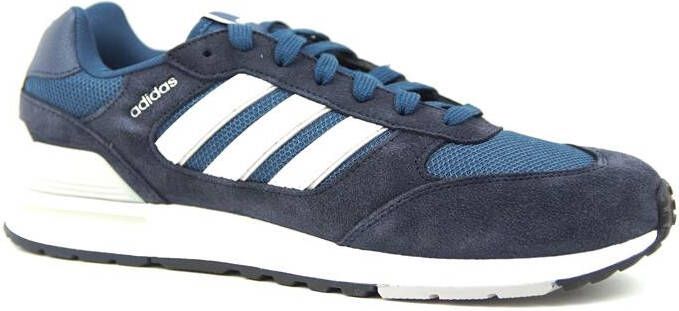 Adidas Run 80s Heren Retro Sneakers Schoenen Sportschoenen Navy-Blauw GV7303 - Foto 13