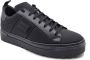 Antony Morato MMFW01508-LE500153 leren sneakers zwart - Thumbnail 3