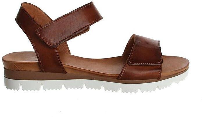 Aqa Sandalen cognac - Schoenen.nl