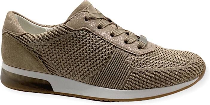 Ara Lissabon Lichtbruin Dames Sneakers Naturel Kleur Naturel - Foto 7