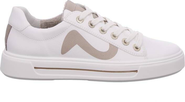 Ara Zachte leren Courtyard sneaker met HighSoft technologie White Dames - Foto 2