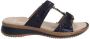Ara Slippers Hawaï wedge heel summer shoe slippers with velcro - Thumbnail 4