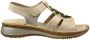 Ara 1229011~~~~~~~~~~~~~~~~~~~~~~~ Sandalen met hakDames Sandalen Wit beige - Thumbnail 5