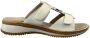 Ara 1229021 Volwassenen Dames slippers Wit beige - Thumbnail 2