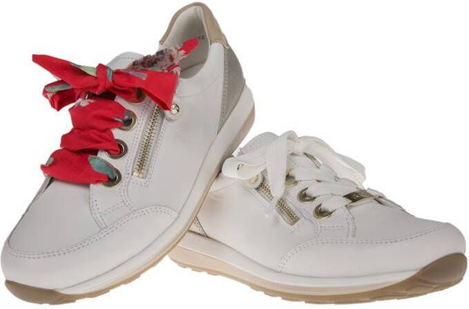 Ara 1234587~~~~~~~~~~~~~~~~~~~~~~~ Lage sneakersDames sneakers Wit beige - Foto 13