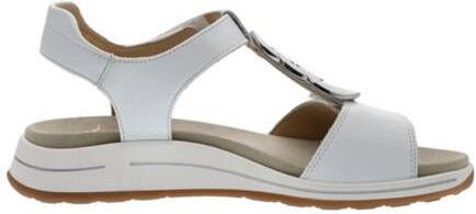 Ara 1234826~~~~~~~~~~~~~~~~~~~~~~~ Platte sandalenDames Sandalen Wit beige - Foto 6