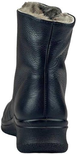 Ara zwarte leren lamsgevoerde laars H leest art. Munchen 12 - Foto 4