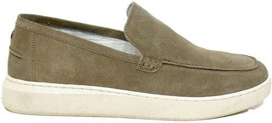 Australian Taupe Suède Loafer met Rubberembleem Beige Heren - Foto 8