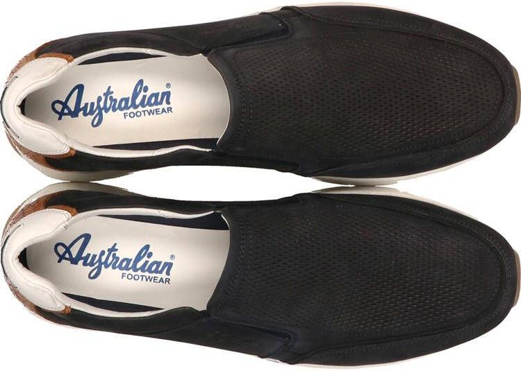 Australian Heren Instappers & Mocassins Eagle Blue Donkerblauw - Foto 11
