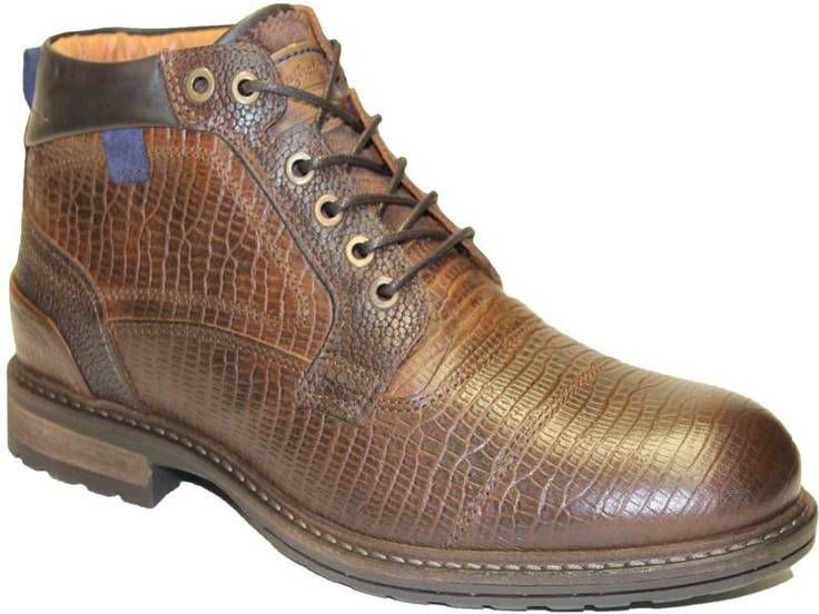 Australian Footwear Australian Montenero Veterboots Laarzen Met Veters Heren Bruin - Foto 8