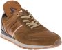 Australian Footwear Navarone Leather Sneaker casual Tan-Blue-White - Thumbnail 9