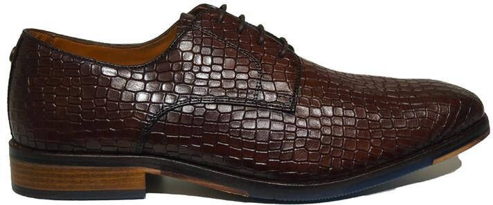 Australian 1593 Veekay cognac leder veterschoen Kleur Cognac) - Foto 5