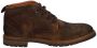 Berkelmans Oporto Dark Brown Suede 2220340139 Bruine stoere heren veterboots - Thumbnail 7