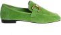 BiBi Lou Instappers Dames Instapschoenen Damesschoenen Suède 571z30 Groen - Thumbnail 6