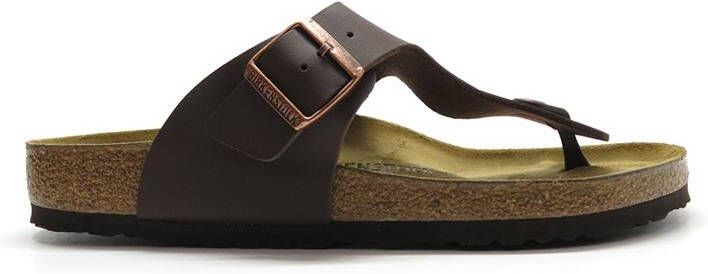 Birkenstock Ramses Habana regular Birko-Flor Nubuck Heren Teenslipper Nubuck Brown - Foto 18
