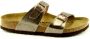 Birkenstock Sydney Birko-Flor Smalle Sandalen voor Dames Grijs Dames - Thumbnail 6