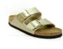 BIRKENSTOCK Slippers Dames Arizona Dames Maat: 35 Materiaal: Leatherlook Kleur: Goud - Thumbnail 12