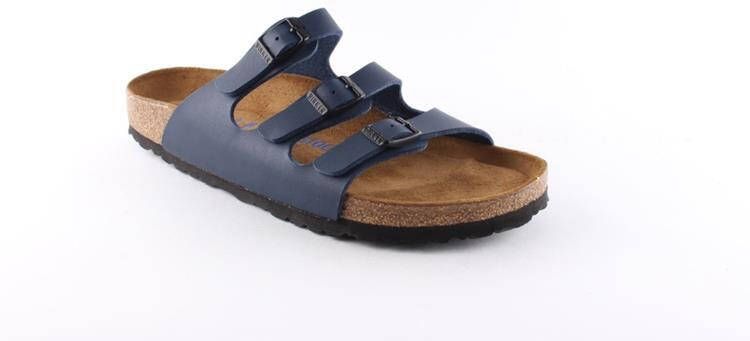 Birkenstock FLORIDA SOFTFOOTBED Volwassenen Dames slippers Kleur: Blauw - Foto 3