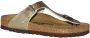 Birkenstock Stijlvolle Dames Gesp Flip Flops Geel Dames - Thumbnail 4