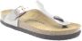 Birkenstock Gizeh Dames Slippers Graceful Taupe Narrow fit | Taupe | Imitatieleer - Thumbnail 2