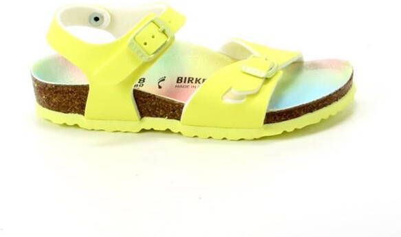 Birkenstock Rio Kids Sandalen Candy Ombre Yellow Narrow fit | Geel | Imitatieleer - Foto 3