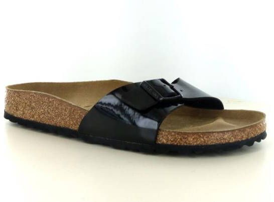 Birkenstock Sandalen Madrid Birko Flor Patent Etroit Zwart Unisex - Foto 18