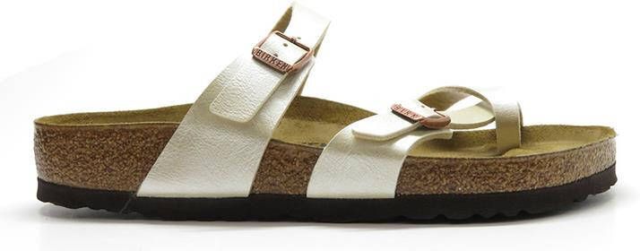 Birkenstock Mayari BF Graceful Regular Dames Slippers Pearl White - Foto 16