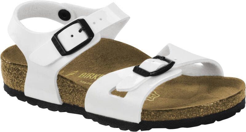 Birkenstock Rio Kids Sandalen Cosmic Sparkle White Narrow fit | Wit | Imitatieleer - Foto 6