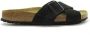 Birkenstock Slipper Siena 1022222 Zwart Suède Zacht Voetbed Smal - Thumbnail 4