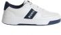 Björn Borg T2200 Heren Lage sneakers Leren Sneaker Heren Wit - Thumbnail 6