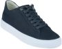 Blackstone Navy Low Sneaker met Premium Nubuck Blue Heren - Thumbnail 4