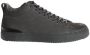 Blackstone Handgemaakte Mid-Top Sneaker Minimalistische Stijl Gray Heren - Thumbnail 2