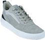 BLACKSTONE Lage Sneakers Heren Mykel Maat: 45 Materiaal: Suède Kleur: Grijs - Thumbnail 4