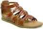 Blowfish BF9437 BLOOMY Volwassenen Platte sandalen Cognac - Thumbnail 2