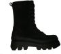 Braqeez 422723-589 Meisjes Veterboots Zwart Suède Veters - Thumbnail 3