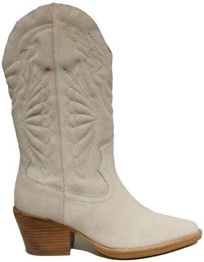 Bronx Jukeson 34180 Cowboylaarzen Western Laarzen Dames Beige - Foto 3