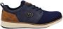 Bugatti Artic Sneakers blauw Textiel Heren - Thumbnail 4