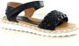 Bullboxer Aoa009 Sandalen Meisjes Kids Zwart - Thumbnail 5