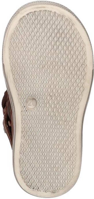 BunniesJR Bunnies JR 221630-119 Jongens Hoge Sneakers Bruin Nubuck Veters - Foto 2