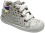 BunniesJR Bunnies JR 222152-995 Meisjes Lage Sneakers Wit Leer Veters - Thumbnail 2