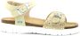 BunniesJR Bunnies JR 222423 508 Meisjes Sandalen Beige Goud Imitatieleer Gesp - Thumbnail 2