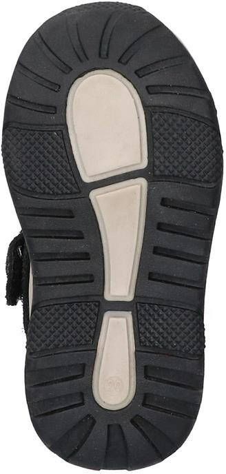 BunniesJR Bunnies JR 222848 489 Meisjes Hoge Sneakers Zwart Leer Veters - Foto 3