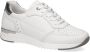Caprice white casual closed shoes Wit Dames - Thumbnail 3