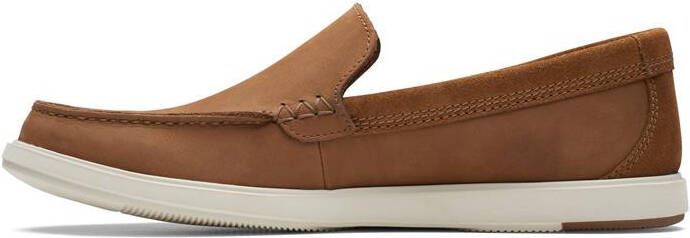 Clarks Stijlvolle Bratton Loafers voor Mannen Brown Heren - Foto 3