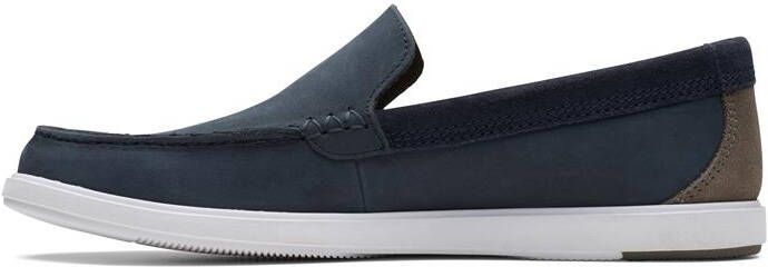 Clarks Stijlvolle Blauw Groene Loafers Mannen Blue Heren - Foto 3