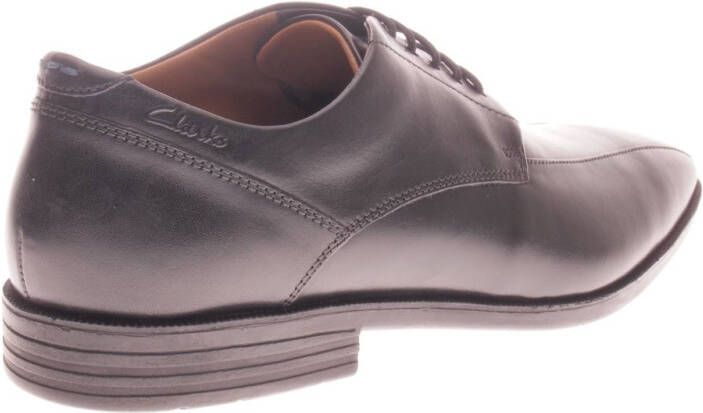 Clarks Jongens Scala Loop K Derbys, zwart leder, 33 EU Breed