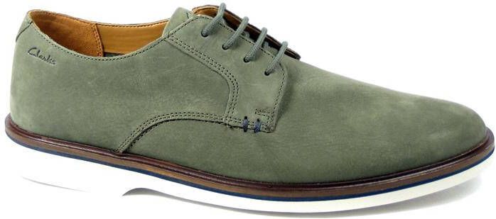 Clarks Heren schoenen Malwood Plain G Groen - Foto 3