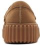 Clarks Shoes Clarks Dames Torhill Penny D 4 Light Tan Suede - Thumbnail 3