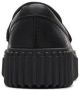 Clarks Zwarte leren instapmocassin met rubberen zool Black Dames - Thumbnail 2